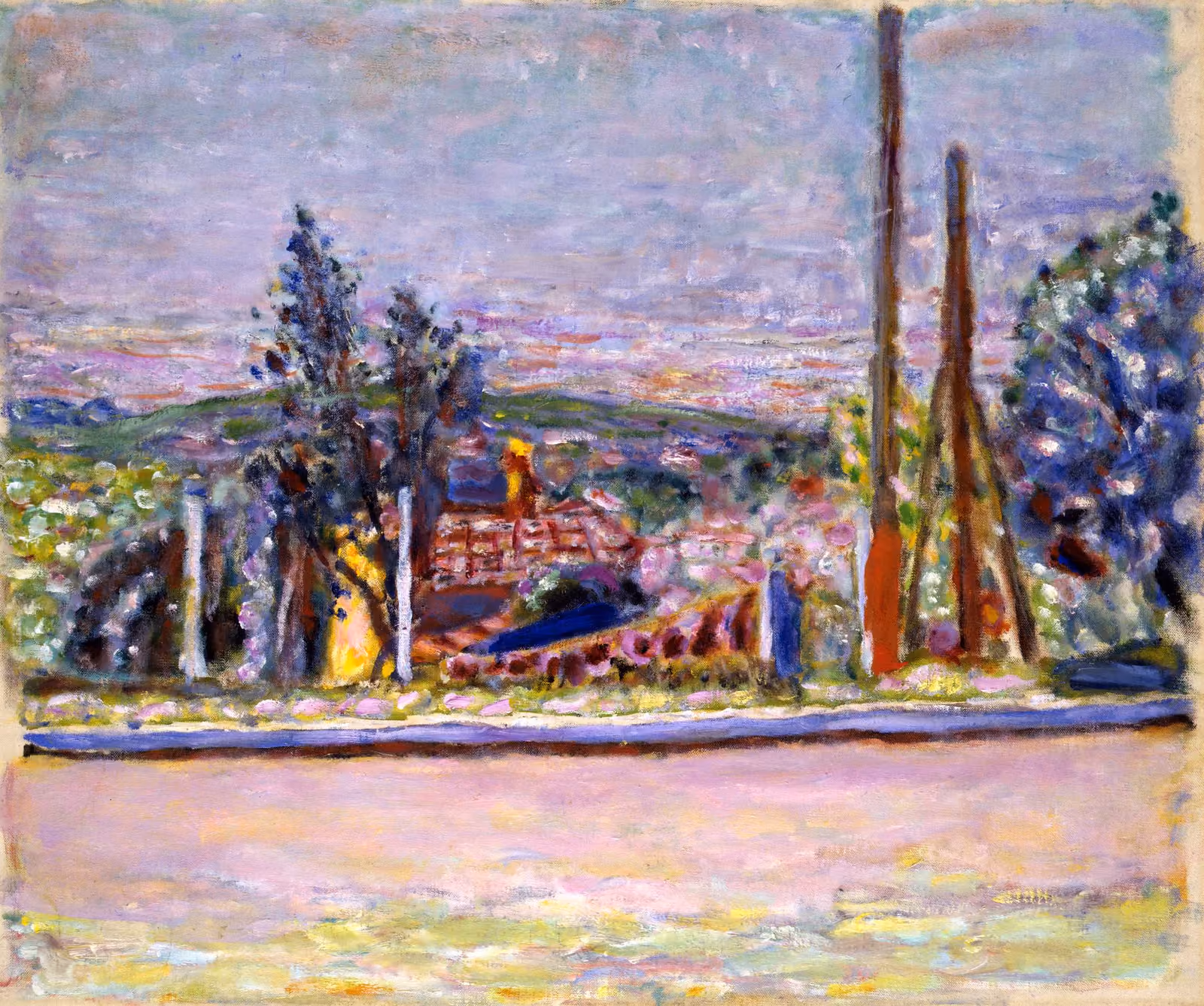View from the Artist's Garden