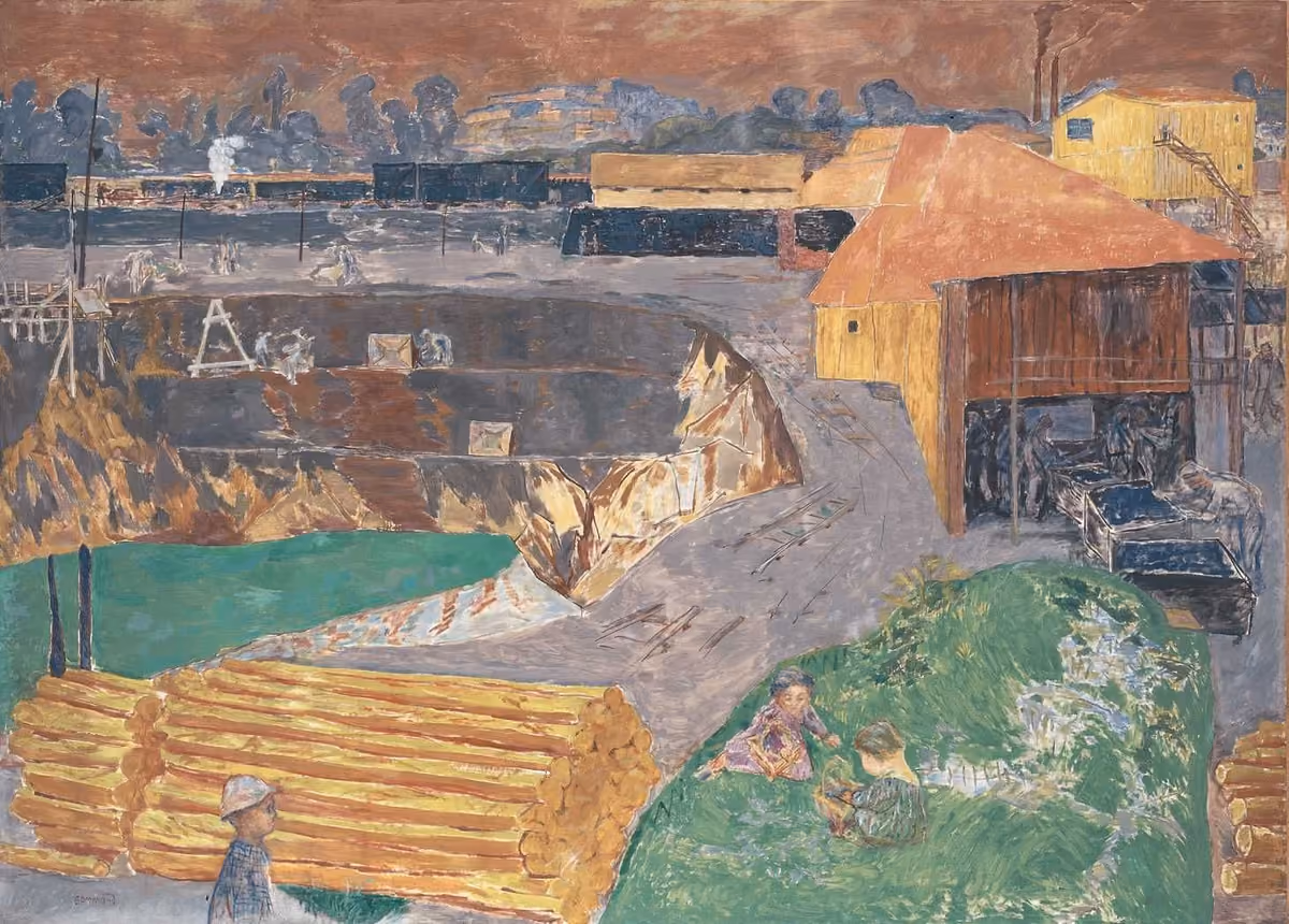 Braunkohlengrube, Pierre Bonnard