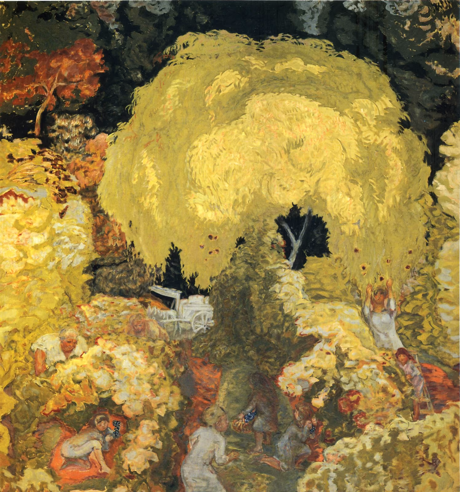 L'Automne, la cueillette des fruits