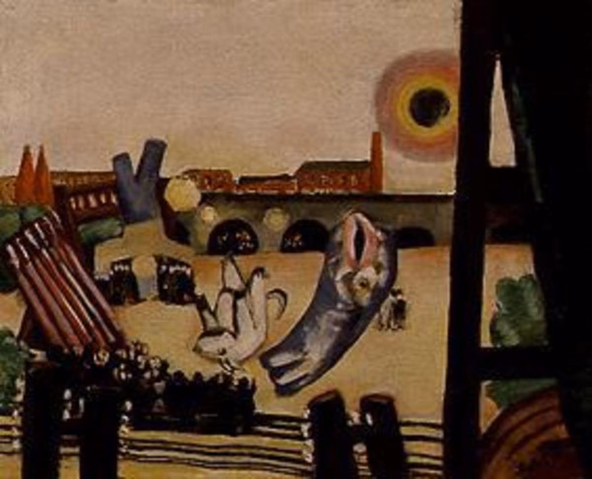 Chinesisches Feuerwerk, Max Beckmann