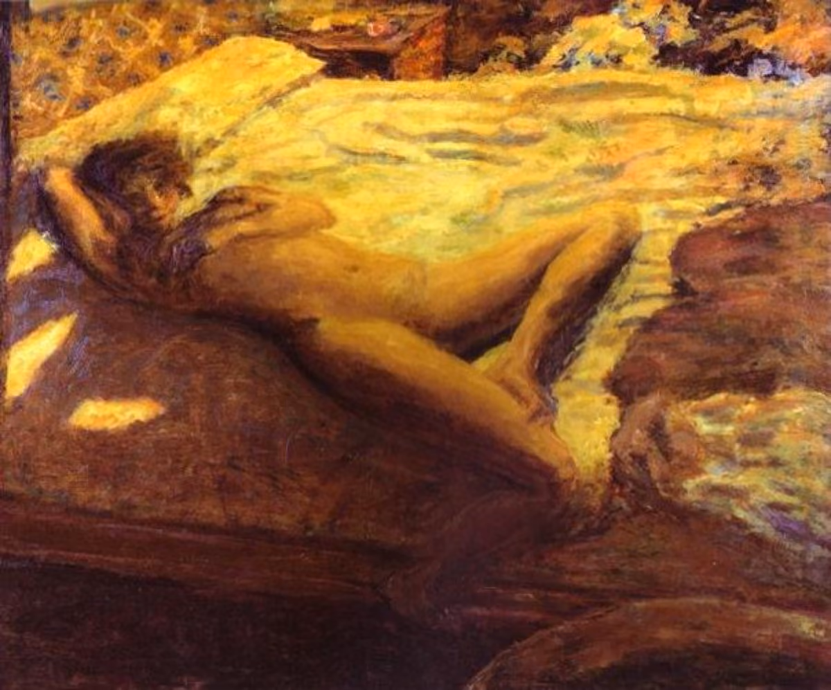 Woman Reclining on a Bed