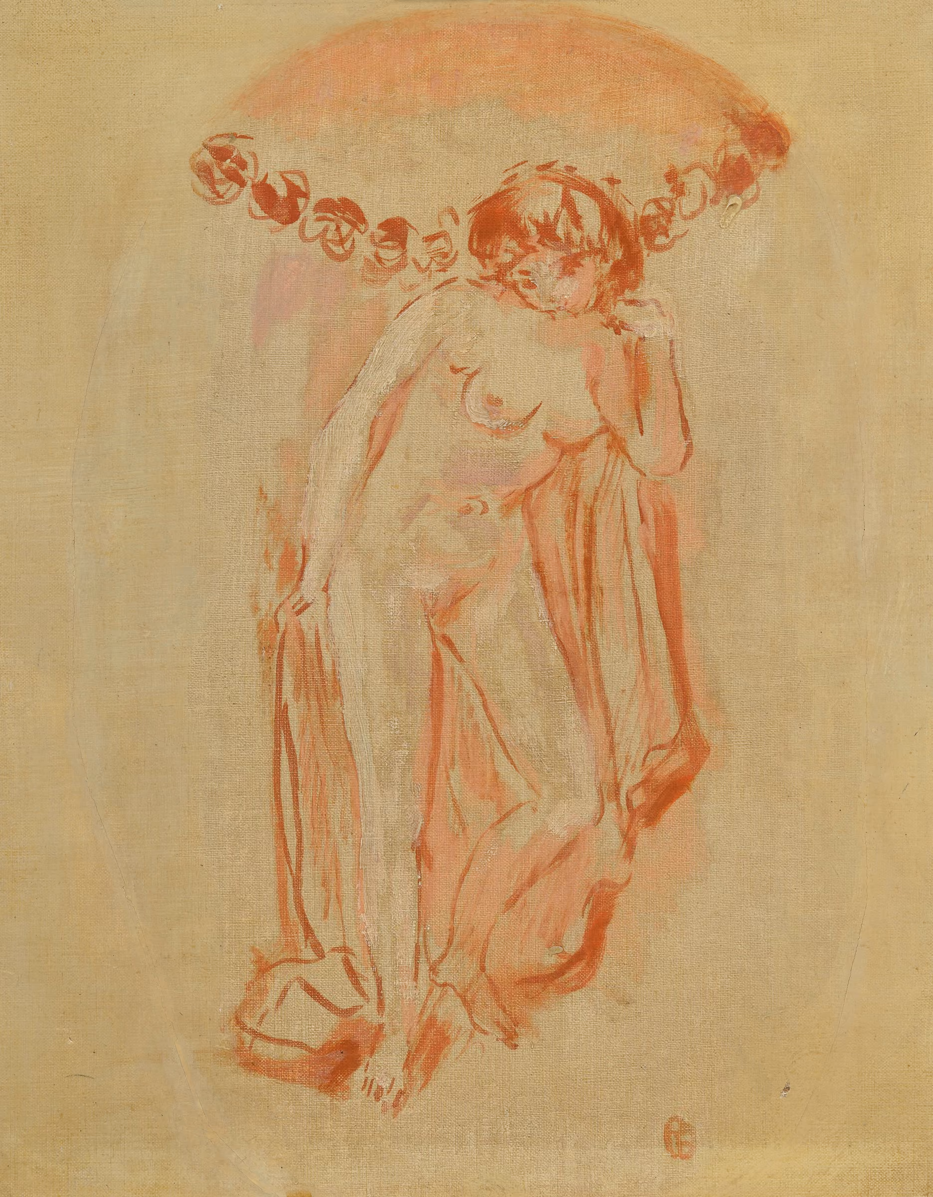 Baigneuse avec peignoir écarté, Pierre Bonnard