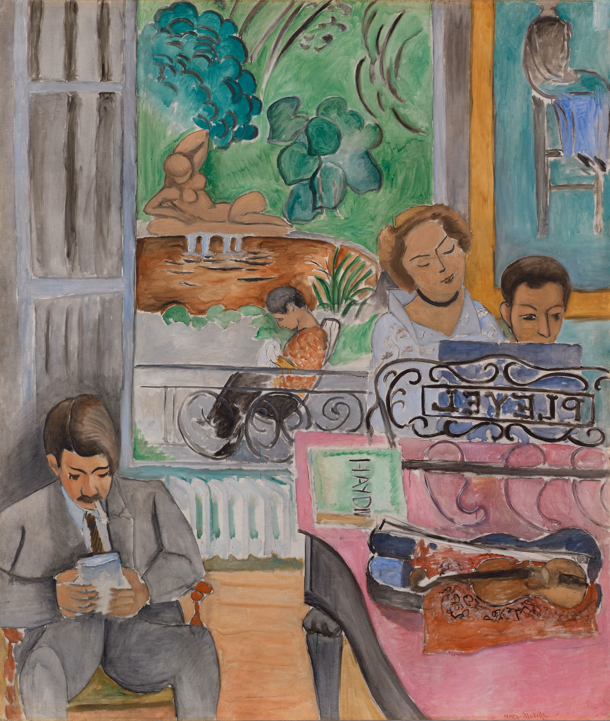 La Leçon de musique [The Music Lesson], Henri Matisse