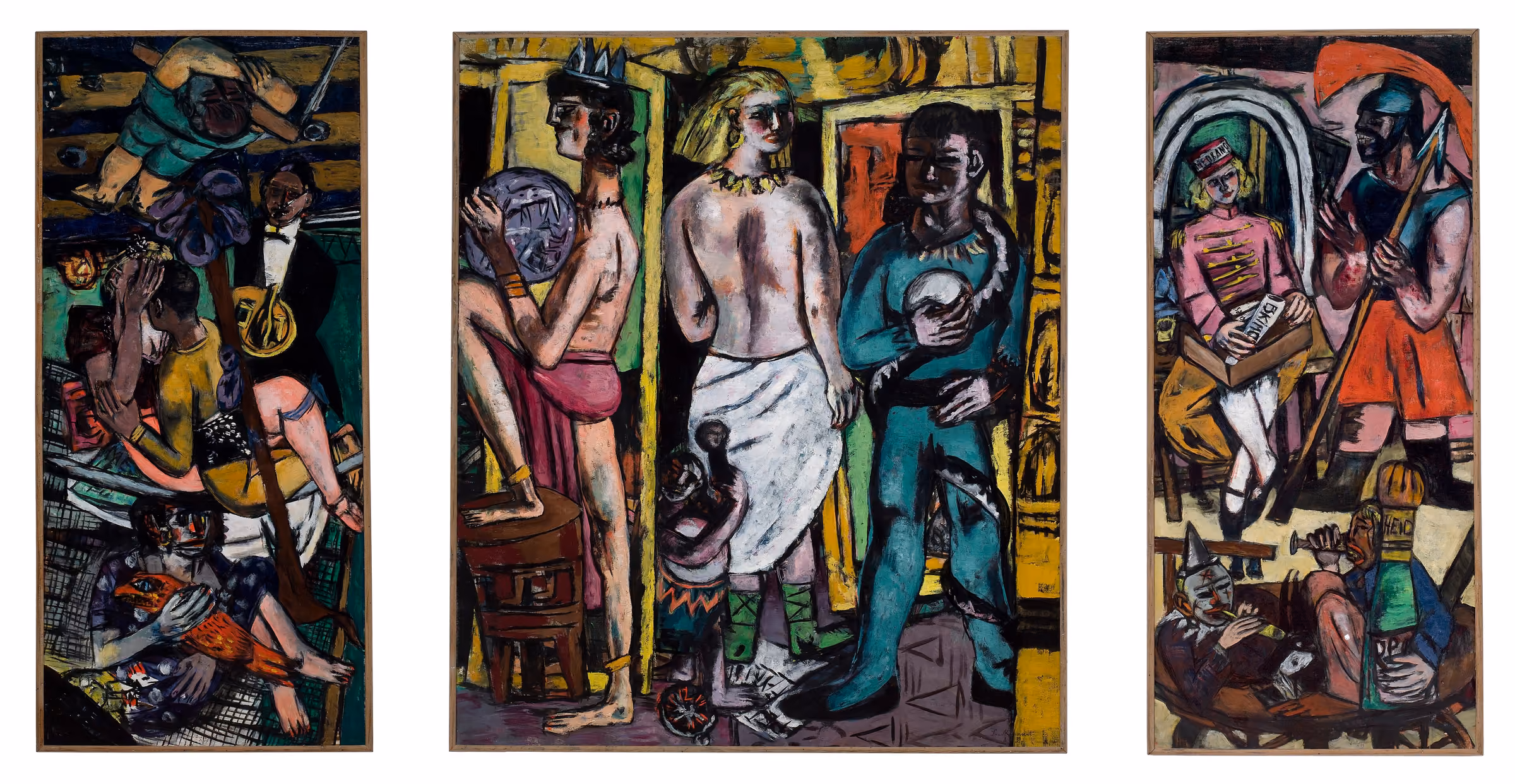 Acrobats, Max Beckmann